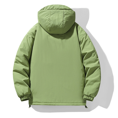 Mens Green Puffer Jackets