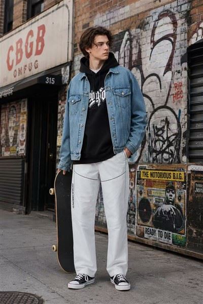 Men's Ripstop Reflective Piping Wind Track Pants price