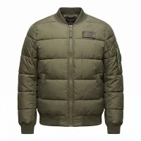 Muška puffy prošivena bomber jakna